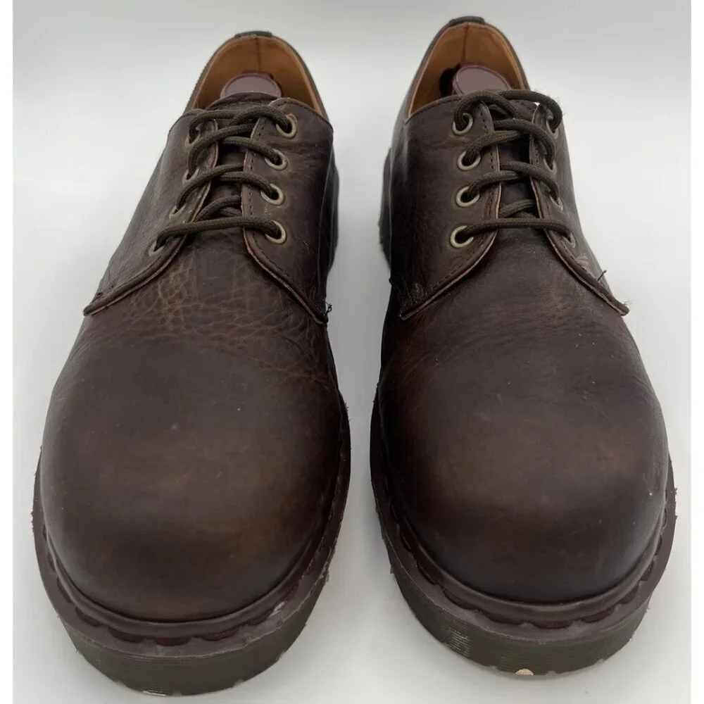 Dr Martens Vintage Y2K Oxford Ankle Brown Shoes Boots US 13 UK 12 England GZ1561